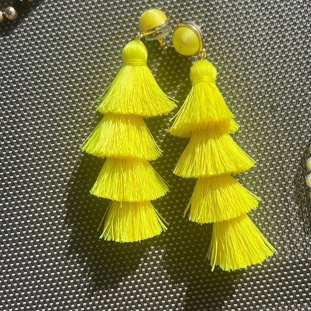 Baublebar tassel earrings